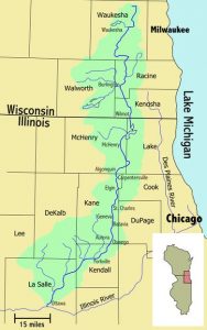 fox watershed map