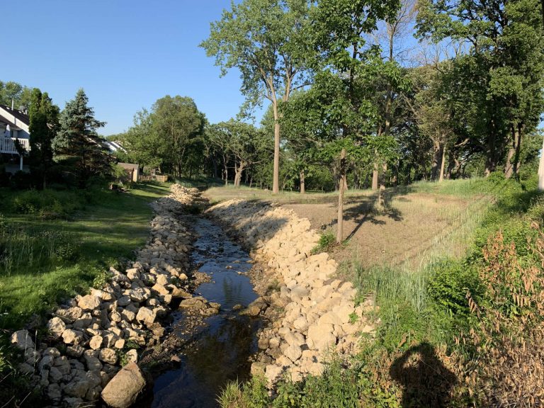 Souwanas Creek, a tributary of the Fox River