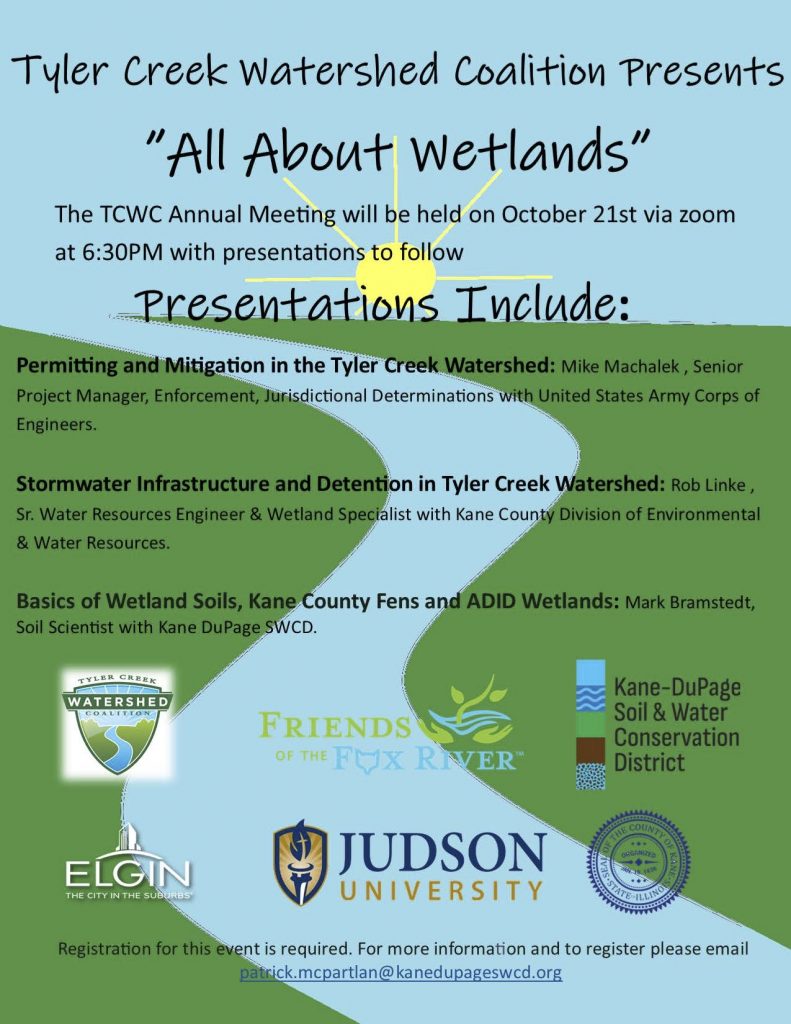 Tyler Creek Watershed Coalition All About Wetlands Friends of the Fox River