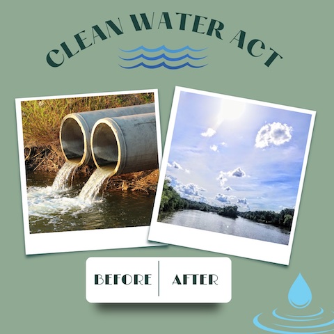 clean water act before and after 1