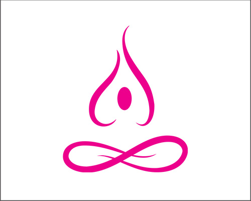 hot yoga logos border web