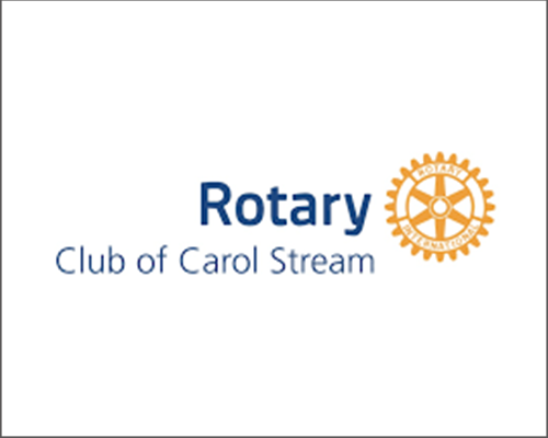rotary cluub of carol stream logos border web